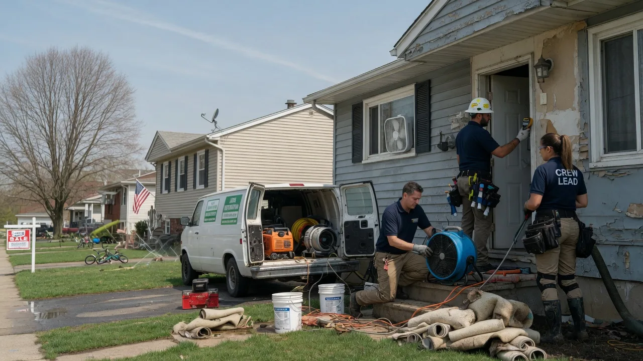 Flood Cleanup in Como, NC near me