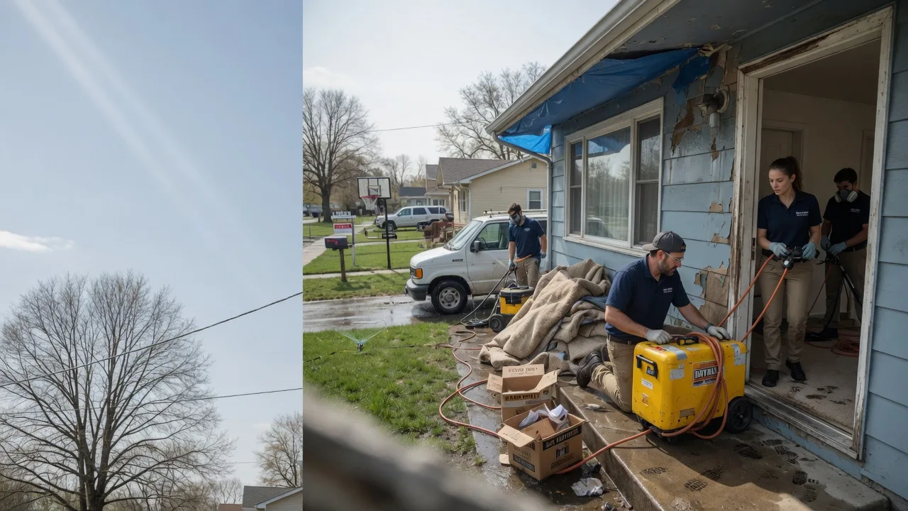 Basement Flood Cleanup in Como, NC near me